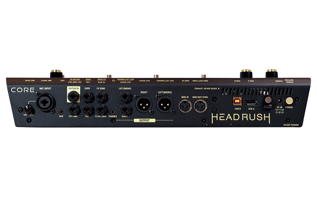 HeadRush Core back view