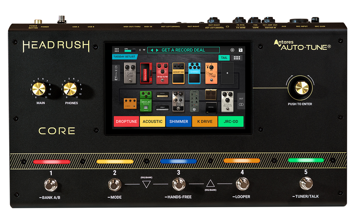 HeadRush Core front view